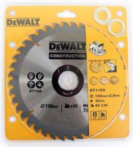  S30 DEWALT 190 2.6 30 40  +10DEG D1153