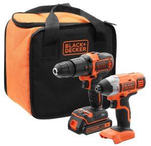 ΣΕΤ ΔΡΑΠ/ΔΟ ΚΡΟΥΣΤΙΚΟ BLACK & DECKER 18V 2 ΤΑΧ BDCHD18 +ΠΑΛΜΙΚΟ 18V 1.5AH LI-ION BDCIM18 BCK21S1S ΣΕΤ ΔΡΑΠ/ΔΟ ΚΡΟΥΣΤΙΚΟ BLACK & DECKER 18V 2 ΤΑΧ BDCHD18 +ΠΑΛΜΙΚΟ 18V 1.5AH LI-ION BDCIM18 BCK21S1S
