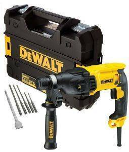 ΠΙΣΤΟΛΕΤΟ ΗΛΕΚΤΡΙΚΟ ΠΝΕΥΜΑΤΙΚΟ DEWALT SDS PLUS 2.6J 800WATT + ΕΞΑΡΤΗΜΑΤΑ D25133K1 ΠΙΣΤΟΛΕΤΟ ΗΛΕΚΤΡΙΚΟ ΠΝΕΥΜΑΤΙΚΟ DEWALT SDS PLUS 2.6J 800WATT + ΕΞΑΡΤΗΜΑΤΑ D25133K1