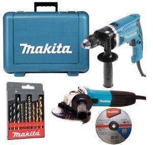 ΣΕΤ ΚΡΟΥΣΤΙΚΟ ΔΡΑΠΑΝΟ MAKITA 710W HP1631 ΚΑΙ ΓΩΝΙΑΚΟΣ ΤΡΟΧΟΣ 115MM / 720W GA4530R (DK0049X1) ΣΕΤ ΚΡΟΥΣΤΙΚΟ ΔΡΑΠΑΝΟ MAKITA 710W HP1631 ΚΑΙ ΓΩΝΙΑΚΟΣ ΤΡΟΧΟΣ 115MM / 720W GA4530R (DK0049X1)