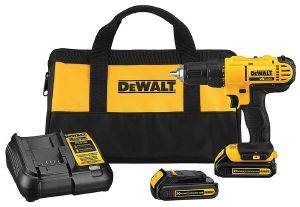 DEWALT ΔΡΑΠΑΝΟΚΑΤΣΑΒΙΔΟ ΜΠΑΤΑΡΙΑΣ DEWALT 18V 2X 1.3AH LI-ION ΒΑΛΙΤΣΑ DCD771C2