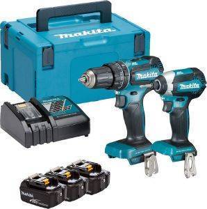 ���������������� ��������� DHP485 + ������� DTD153 MAKITA 18V 3X 3AH LI-ION BRUSHLESS DLX2283JX1