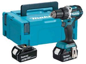 ΔΡΑΠΑΝΟΚΑΤΣΑΒΙΔΟ ΜΠΑΤΑΡΙΑΣ MAKITA 18V 2X 5AH LI-ION MAKPAC DDF484RTJ