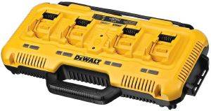 DEWALT ΤΑΧΥΦΟΡΤΙΣΤΗΣ ΜΠΑΤΑΡΙΑΣ 4 ΘΕΣΕΩΝ DEWALT XR FLEXVOLT 8AH DCB104