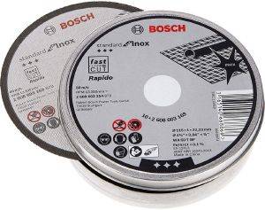 ΔΙΣΚΟI ΚΟΠΗΣ 10 ΤΕΜ BOSCH INOX 115ΜΜ 1ΜΜ 2608603254 ΔΙΣΚΟI ΚΟΠΗΣ 10 ΤΕΜ BOSCH INOX 115ΜΜ 1ΜΜ 2608603254