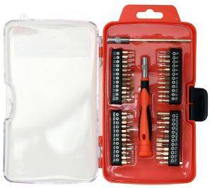 CABLEXPERT TK-SD-11 PRECISION SCREWDRIVER BIT SET, 50 TMX