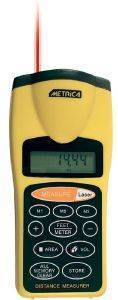   LASER METRICA ULTRASONIC MEASURE WITH LASER POINTER M61525