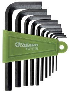 ΣΕΤ ΚΛΕΙΔΙΑ ΑΛΛΕΝ 1,5-10MM FASANO TOOLS FG 139/B ΣΕΤ ΚΛΕΙΔΙΑ ΑΛΛΕΝ 1,5-10MM FASANO TOOLS FG 139/B