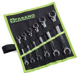 FASANO TOOLS ΣΕΤ ΡΑΚΟΡΟΚΛΕΙΔΑ ΚΛΕΙΔΙΑ 8-22MM 6 ΤΕΜΑΧΙΩΝ FASANO TOOLS FG 180/SP6