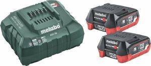 ΣΕΤ ΦΟΡΤΙΣΗΣ METABO 12V 2 X LIHD 4.0 AH (68530100) ΣΕΤ ΦΟΡΤΙΣΗΣ METABO 12V 2 X LIHD 4.0 AH (68530100)