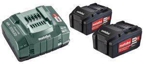 ΣΕΤ ΦΟΡΤΙΣΗΣ METABO 18V 2 X 5.2 AH (68505100) ΣΕΤ ΦΟΡΤΙΣΗΣ METABO 18V 2 X 5.2 AH (68505100)