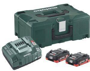 ΣΕΤ ΦΟΡΤΙΣΗΣ METABO LIHD 2 X 4.0 AH + METALOC (6.85130.00) ΣΕΤ ΦΟΡΤΙΣΗΣ METABO LIHD 2 X 4.0 AH + METALOC (6.85130.00)