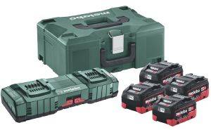   METABO LIHD 4 X 5.5 AH ASC 145 DUO + ML (6.85180.00)