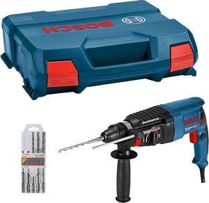 ΠΙΣΤΟΛΕΤΟ ΗΛΕΚΤΡΙΚΟ BOSCH PRO SDS PLUS GBH 2-26 830WATT 2.7J + ΕΞΑΡΤΗΜΑΤΑ 06112A3001 ΠΙΣΤΟΛΕΤΟ ΗΛΕΚΤΡΙΚΟ BOSCH PRO SDS PLUS GBH 2-26 830WATT 2.7J + ΕΞΑΡΤΗΜΑΤΑ 06112A3001