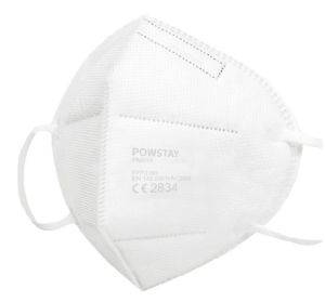    FFP2 / PSA POWSTAY RESPIRATOR MASK SINGLE PACK