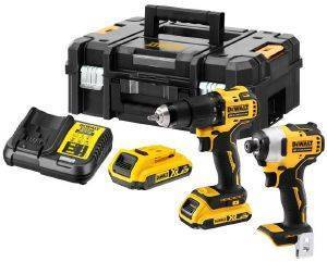 ΣΕΤ BRUSHLESS ΔΡΑΠΑΝΟΚΑΤΣΑΒΙΔΟ ΚΡΟΥΣΤΙΚΟ+ ΠΑΛΜΙΚΟ DEWALT 18V 2Χ 2AH LI-ION T-STAK DCK2062D2T ΣΕΤ BRUSHLESS ΔΡΑΠΑΝΟΚΑΤΣΑΒΙΔΟ ΚΡΟΥΣΤΙΚΟ+ ΠΑΛΜΙΚΟ DEWALT 18V 2Χ 2AH LI-ION T-STAK DCK2062D2T