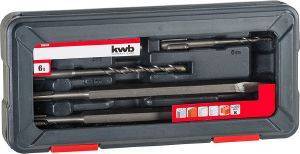 KWB ΣΕΤ 6 ΤΕΜ SDS PLUS KWB ΤΡΥΠΑΝΙΑ + ΒΕΛΟΝΙ + ΚΑΛΕΜΙ 109166