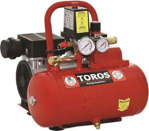 TOROS ΑΕΡΟΣΥΜΠΙΕΣΤΗΣ TOROS6LT/0,75HP OILFREE ΧΑΜ. ΘΟΡΥΒΟΥ (40150)