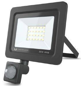 FOREVER PROXIM II FLOODLIGHT LED IP66 20W 6000K SENSOR