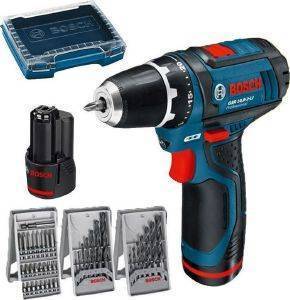 ���������������� ��������� BOSCH PRO GSR 10.8V-L 2X 2AH + 39 ���������� I-BOXX 0615990GD9