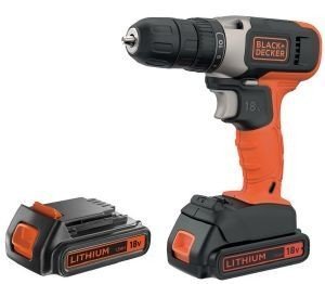 ΔΡΑΠΑΝΟΚΑΤΣΑΒΙΔΟ ΜΠΑΤΑΡΙΑΣ BLACK - DECKER 10MM 18V LI-ION 2Χ 1.5AH BCD001C2-QW