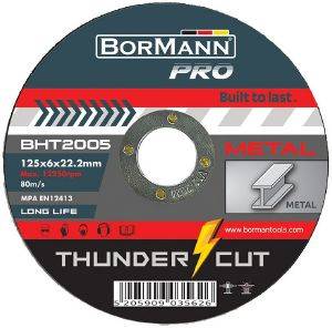 ΔΙΣΚΟΣ ΛΕΙΑΝΣΗΣ THUNDER-CUT ΣΙΔΗΡΟΥ BORMANN BHT2005 125X6MM 25ΤΕΜ (035626) ΔΙΣΚΟΣ ΛΕΙΑΝΣΗΣ THUNDER-CUT ΣΙΔΗΡΟΥ BORMANN BHT2005 125X6MM 25ΤΕΜ (035626)