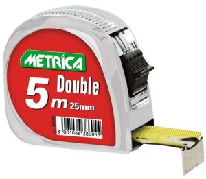 ΜΕΤΡΟΤΑΙΝΙΑ METRICA 5M X 25MM (M38605) ΜΕΤΡΟΤΑΙΝΙΑ METRICA 5M X 25MM (M38605)