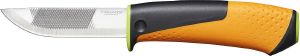 FISKARS ΜΑΧΑΙΡΙ ΒΑΡΕΩΣ ΤΥΠΟΥ ΚΑΙ ΑΚΟΝΙΣΤΗΡΙ FISKARS (156018102)