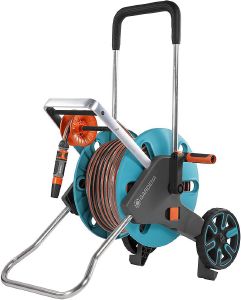 ΚΑΡΟΥΛΙ ΛΑΣΤΙΧΟΥ ΠΟΤΙΣΜΑΤΟΣ GARDENA CLEVERROLL M EASY METAL + ΛΑΣΤΙΧΟ 1/2\'\' 20M 18517-20 ΚΑΡΟΥΛΙ ΛΑΣΤΙΧΟΥ ΠΟΤΙΣΜΑΤΟΣ GARDENA CLEVERROLL M EASY METAL + ΛΑΣΤΙΧΟ 1/2\'\' 20M 18517-20