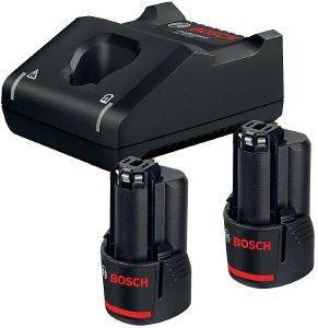 ��� 2 ��������� BOSCH PRO GBA 12V 3AH + 3AH + ��������� GAL 12V-40 1600A019RD