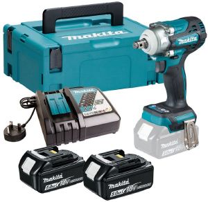   MAKITA 18V BRUSHLESS 2X 5AH MAKPAC DTW300RTJ