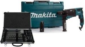    MAKITA 26MM 800WATT SDS PLUS AVT + +  17  HR2631FT12