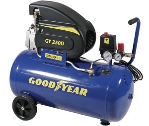 ΑΕΡΟΣΥΜΠΙΕΣΤΗΣ GOODYEAR GY 250D 50LT/2HP ΜΟΝΟΜΠΛΟΚ (608002)