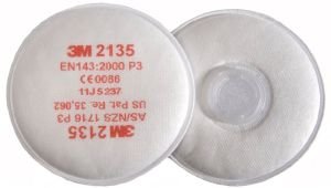 3M ΦΙΛΤΡΟ ΣΩΜΑΤΙΔΙΩΝ ΝΕΦΩΣΕΩΝ 3M 2135 P3 R 2ΤΕΜ