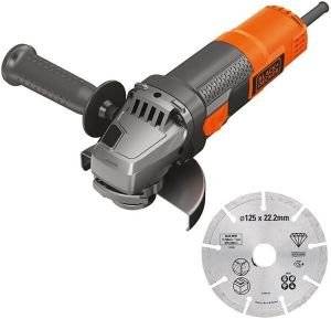    BLACK & DECKER 125MM 900WATT +  BEG220A1
