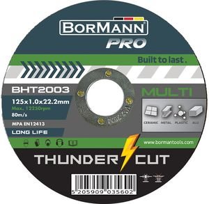   THUNDER-CUT  BORMANN  BHT2005 125X6MM 25 (035626)