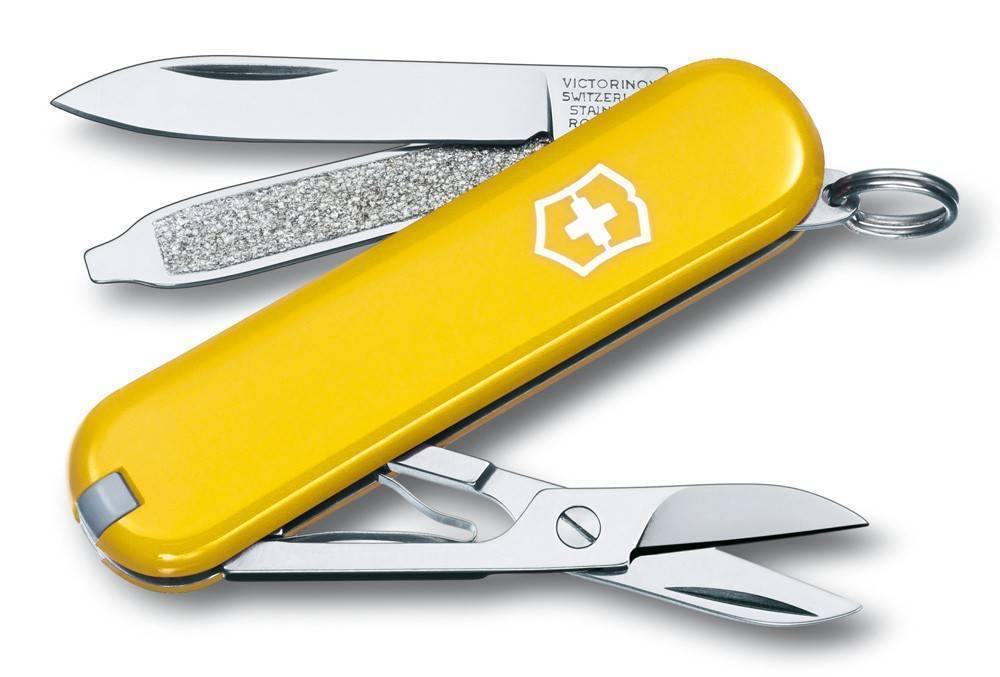 VICTORINOX ΣΟΥΓΙΑΣ VICTORINOX CLASSIC SD ΚΙΤΡΙΝΟ