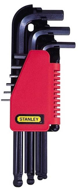 STANLEY ΚΛΕΙΔΙΑ ΑΛΛΕΝ STANLEY ΜΕ ΣΦΑΙΡΙΚΗ ΚΕΦΑΛΗ SET 9 ΤΕΜ. 0-69-256