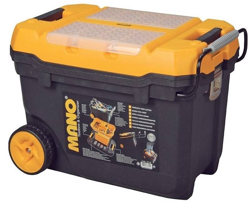 MANO ΕΡΓΑΛΕΙΟΘΗΚΗ MANO ΤΡΟΧΗΛΑΤΗ ΤΚ28&#039;&#039; 380X595X420MM (28001-08)