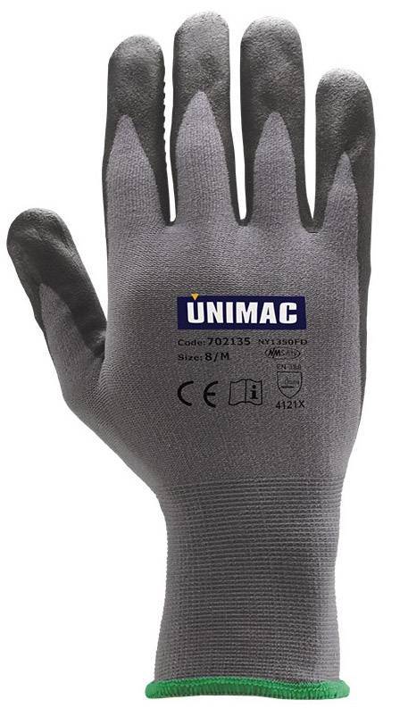 UNIMAC ΓΑΝΤΙΑ UNIMAC ΝΑΙΛΟΝ/SPANDEX ΜΕΓ.8 (702135)