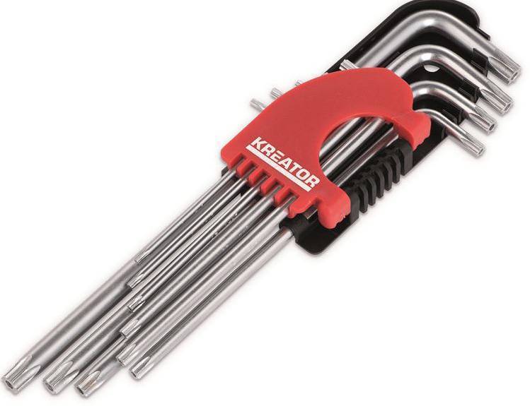 KREATOR ΚΛΕΙΔΙΑ TORX ΣΕΤ 8ΤΕΜ 10-50MM KREATOR (6688233)