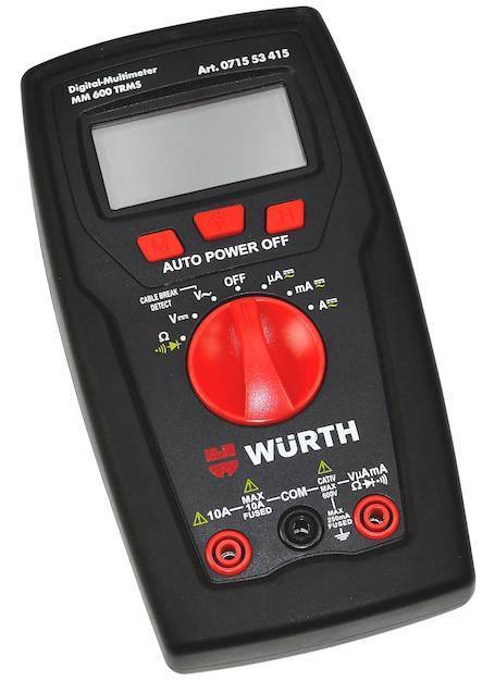 ΨΗΦΙΑΚΟ ΠΟΛΥΜΕΤΡΟ WURTH MM600 TRMS (071553415)