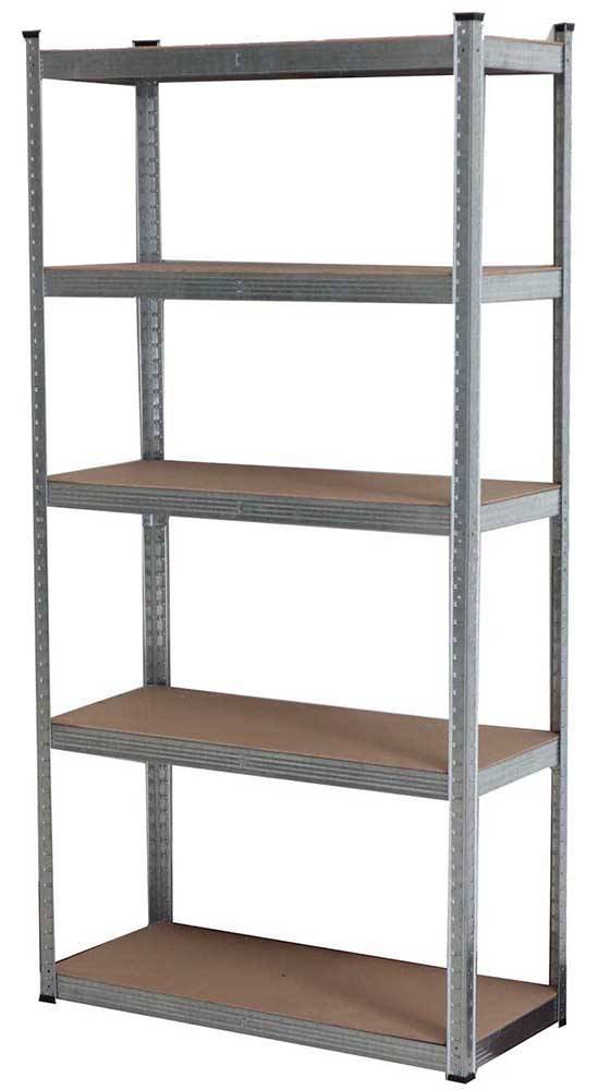 BORMANN ΡΑΦΙΕΡΑ ΓΑΛΒΑΝΙΖΕ BORMANN 5 ΡΑΦΙΑ MDF 180Χ90Χ45CM 260KG/ΡΑΦΙ (BSR3001) 022596