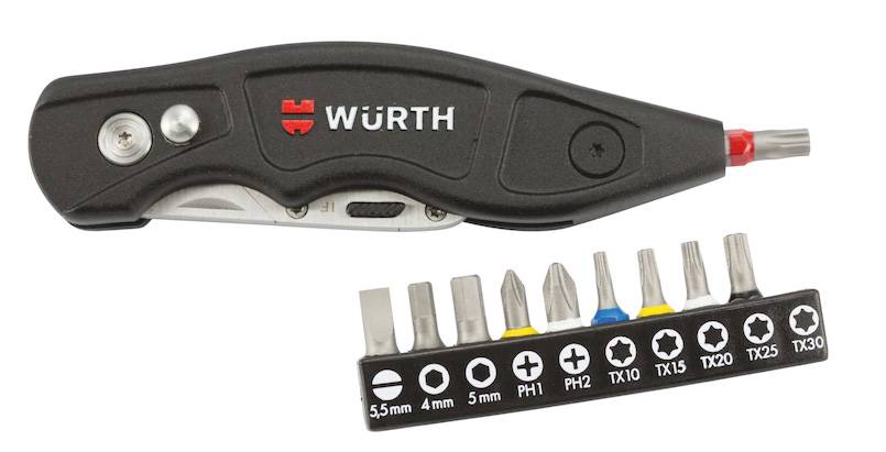 WURTH ΣΕΤ ΜΑΧΑΙΡΙ ΜΕ ΜΥΤΕΣ WURTH (071566516)