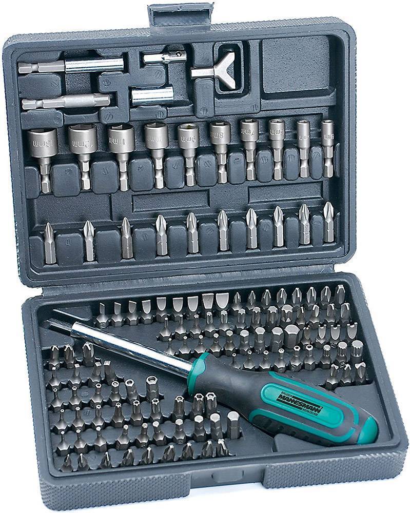 MANNESMANN ΕΡΓΑΛΕΙΟΘΗΚΗ ΜΕ ΜΥΤΕΣ 46ΤΕΜ. MANNESMANN 29896-1/4&#039;&#039;
