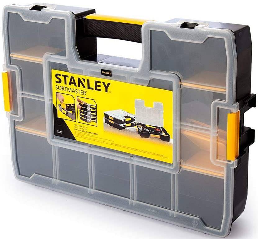 STANLEY ΤΑΜΠΑΚΙΕΡΑ ΚΑΣΕΤΙΝΑ STANLEY SORTMASTER ΜΕ ΧΕΙΡΟΛΑΒΗ 43Χ33Χ9 CM 1-94-745