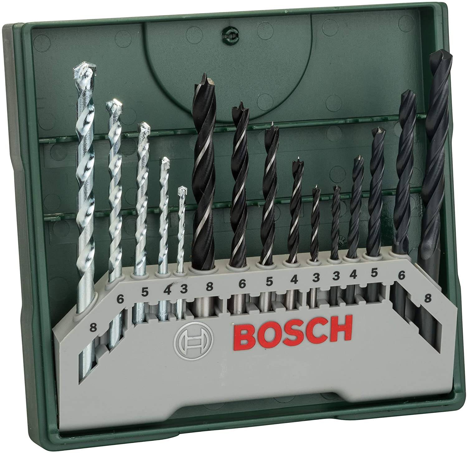 BOSCH ΣΕΤ 15 ΤΕΜ ΤΡΥΠΑΝΙΩΝ ΜΕΤΑΛΛΟΥ BOSCH 2607019675