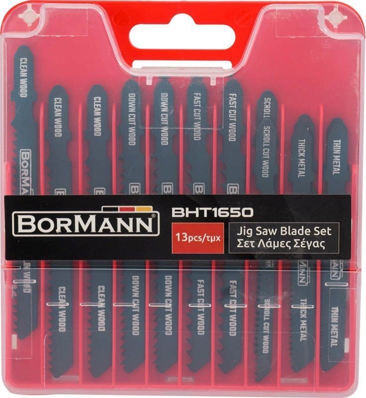 BORMANN ΣΕΤ ΛΑΜΕΣ ΣΕΓΑΣ BORMANN BHT1650 13 ΤΜΧ (035510)