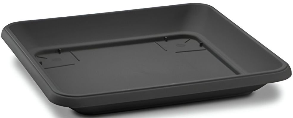 PLUS4U COLLECTION ΠΙΑΤΟ ΓΙΑ ΓΛΑΣΤΡΑ CORFU ΤΕΤΡΑΓΩΝΗ 40CM ΑΝΘΡΑΚΙ