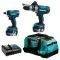  MAKITA   BHP454 +   BTD146 + 2   18V